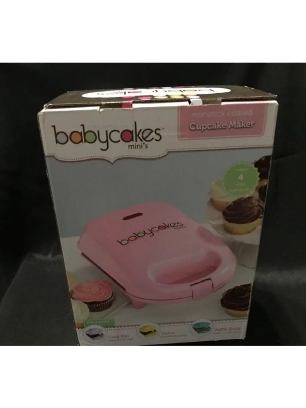 Babycakes Minis Nonstick Coated Cupcake Maker - Pink